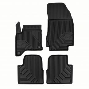3D rubberen vloermatten No.77 voor Peugeot 2008 II crossover, na facelift, hybrid vanaf 2023 (4 stukken)