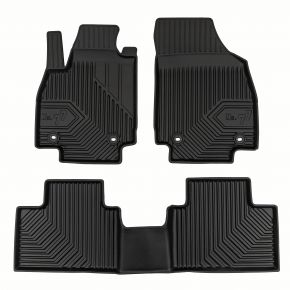 3D rubberen vloermatten No.77 voor MG ZS II crossover, Hybrid+ vanaf 2024 (3 stukken)