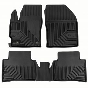 3D rubberen vloermatten No.77 voor Toyota Corolla XII combi, hybrid vanaf 2018 (3 stukken)