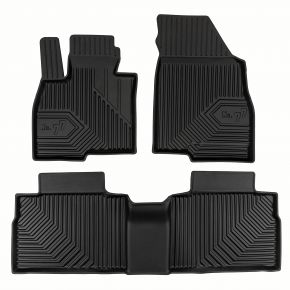 3D rubberen vloermatten No.77 voor Jaecoo J7 behalve PHEV vanaf 2025 (3 stukken)