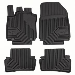 3D rubberen vloermatten No.77 voor Renault Clio IV 2012-2020 (3 stukken)