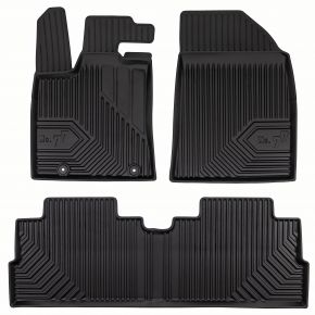 3D rubberen vloermatten No.77 voor BYD Dolphin Surf hatchback vanaf 2025 (3 stukken)