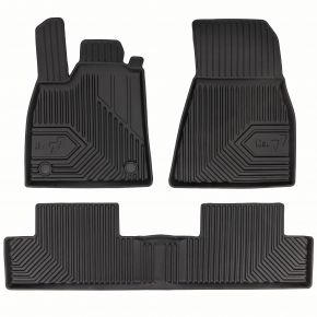 3D rubberen vloermatten No.77 voor Renault 5 E-Tech electric hatchback vanaf 2024 (3 stukken)