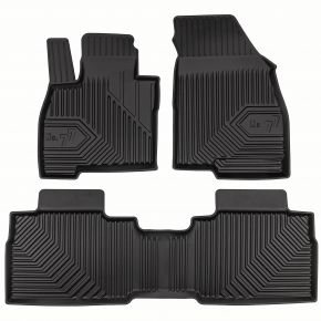 3D rubberen vloermatten No.77 voor Jaecoo J7 PHEV vanaf 2025 (3 stukken)