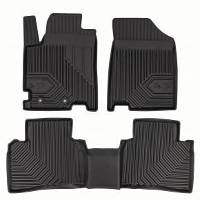 3D rubberen vloermatten No.77 voor JAC J7 Plus liftback vanaf 2024 (3 stukken)