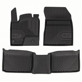 3D rubberen vloermatten No.77 voor Mitsubishi Outlander IV PHEV, AWD vanaf 2021 (3 stukken)