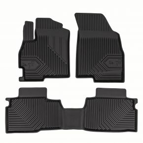 3D rubberen vloermatten No.77 voor Chery Tiggo 4 crossover, hybrid vanaf 2024 (3 stukken)