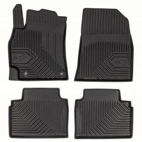 3D rubberen vloermatten No.77 voor Kia K4 hatchback, behalve hybrid vanaf 2024 (4 stukken)