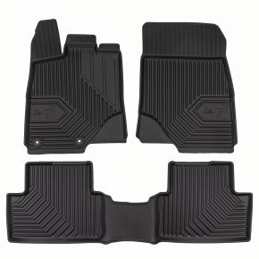3D rubberen vloermatten No.77 voor Peugeot 3008 III hybrid vanaf 2023 (3 stukken)