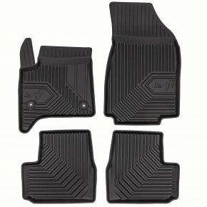 3D rubberen vloermatten No.77 voor Fiat Grande Panda hatchback, hybrid vanaf 2024 (4 stukken)