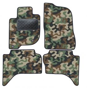 Army car mats Fiat Fullback 2016-up 4 ks