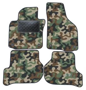 Army car mats Skoda Octavia II /GOLF V/ GOLF VI /JETTA