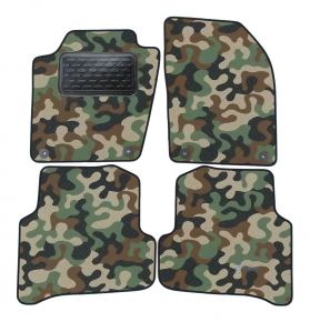 Army car mats Skoda Fabia III 2014 -up  4ks