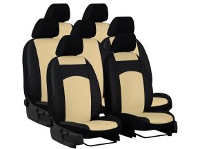 Autostoelhoezen op maat Leer AUDI Q7 II 7m. (2015-2020)