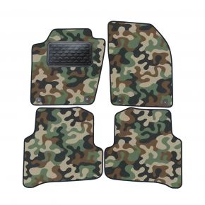 Army car mats Skoda Fabia III 2014 -up  4ks