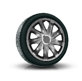 Wieldoppen FORD 14", DRIFT grafiet gelakt 4 stuks