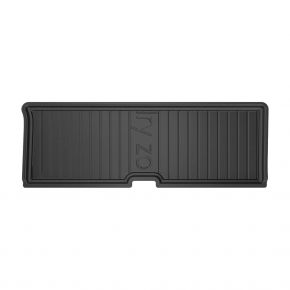 Kofferbakmat rubber DryZone voor OPEL ZAFIRA A 1999-2005 (7 zitplaasen (opengeklapte 3e rij stoelen))