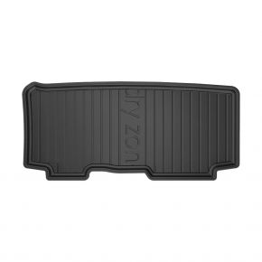 Kofferbakmat rubber DryZone voor RENAULT MODUS hatchback 2004-2012 (5-deurs - past niet op dubbele bodem kofferbak)