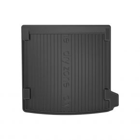 Kofferbakmat rubber DryZone voor AUDI Q8 2018-up (met thuiskomertje, versie met kofferbak organizer, met net aan linkerkant kofferbak)