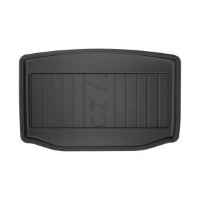 Kofferbakmat rubber DryZone voor TESLA MODEL 3 fastback 2017-up (kofferbak achter, onderste bodem kofferbak)