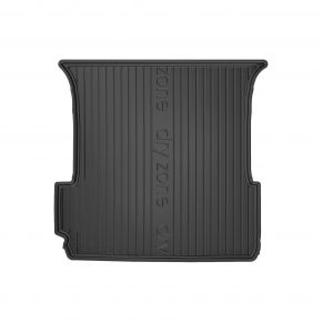 Kofferbakmat rubber DryZone voor Tesla Model X crossover 2015-2021 (6 zitplaatsen, 7 zitplaatsen, voor facelift, 3e zitrij uitgeklapt)