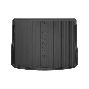 Kofferbakmat rubber DryZone voor VOLKSWAGEN TIGUAN I 2007-2015 (bovenste bodem kofferbak, met reservewiel)