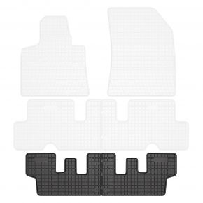 Rubber Automatten Citroen C4 Picasso II minivan, 3e zitrij 2 stukken 2013-2019