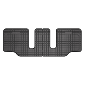 Rubber Automatten Mazda Premacy II minivan, 3e zitrij 2 stukken 2005-2010