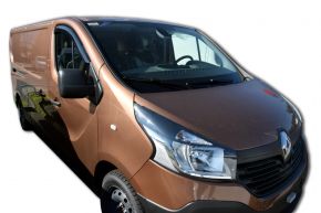 Zijwindschermen – SCOUTT RENAULT TRAFIC, L + R, 2015-, voor, 2 stukken