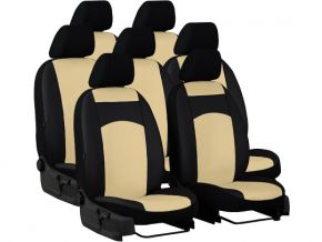 autostoelhoezen op maat Leer Standard FORD TRANSIT VII (2+1, 4) Double Cab (2013-2021)