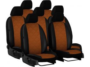 autostoelhoezen op maat Leer (met patroon) FORD S-MAX II 7p. (2015-2020)