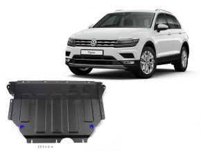 De stalen deksel van de motor en de voor Volkswagen Tiguan 1,4TSI; 2,0TSI; 2,0TDI 2016-