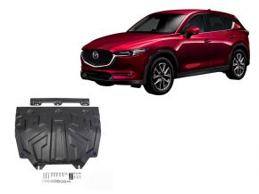 De stalen deksel van de motor en de voor Mazda CX-5 2,0; 2,5; 2,2D 2017-