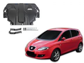 De stalen deksel van de motor en de voor Seat Altea 1,6; 2,0TDI; 2,0TSI 2004-2015