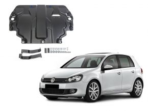 De stalen deksel van de motor en de voor Volkswagen  Golf VI past op alle motoren 2009-2013