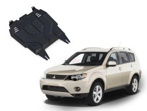 De stalen deksel van de motor en de voor Mitsubishi Outlander  2,0; 2,4 2007-2012