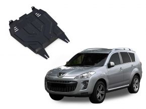 De stalen deksel van de motor en de voor Peugeot  4007 2,2; 2,4 2007-2012