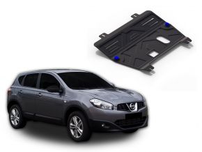 De stalen deksel van de motor en de voor Nissan  Qashqai 1,6; 2,0 2006-2014