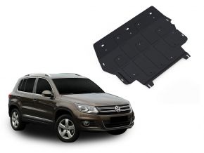 De stalen deksel van de motor en de voor Volkswagen Tiguan 2,0TSI; 2,0TDI 2008-2011; 2011-2016