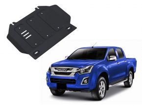 De stalen motordeksel voor Isuzu D-Max / Rodeo / V-Cross 1,9; 2,5TD; 3,0TD (inclusief Euro6) 2012-2017; 2017-2019