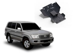 De stalen motordeksel voor TOYOTA LAND CRUISER 100 4,2D 2002-2007