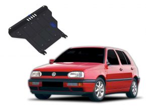 De stalen deksel van de motor en de voor Volkswagen Golf III  MT 1,4; 1,6; 1,8; 2,0; 1,9TD 1991-1997