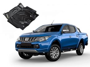 De stalen motordeksel voor Mitsubishi L200 geschikt voor alle motorvarianten 2015-2019
