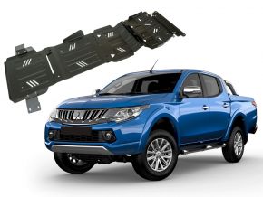 Stalen afdekking van chassie compleet voor MITSUBISHI L200 past op alle motoren 2015-2019