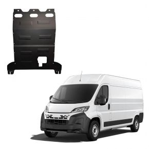 Stalen beschermplaat voor motor, versnellingsbak en radiateur voor Fiat Ducato geschikt voor alle motorvarianten 2024-