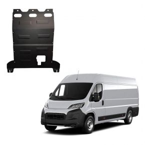 Stalen beschermplaat voor motor, versnellingsbak en radiateur voor Toyota ProAce Max geschikt voor alle motorvarianten 2024-
