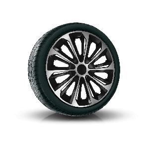 Wieldoppen ALFA ROMEO 15", STRONG DUOCOLOR 4 stuks