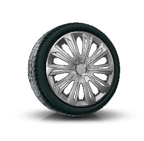 Wieldoppen TOYOTA 14", STRONG GRIJS GELAKT 4 stuks