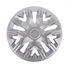 Wieldoppen voor MAZDA 15", THE BEST zilver, 4 stuks