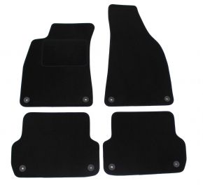 Velours automatten op maat voor Audi A4 B6 / B7 2004-2008 (4 stuks)